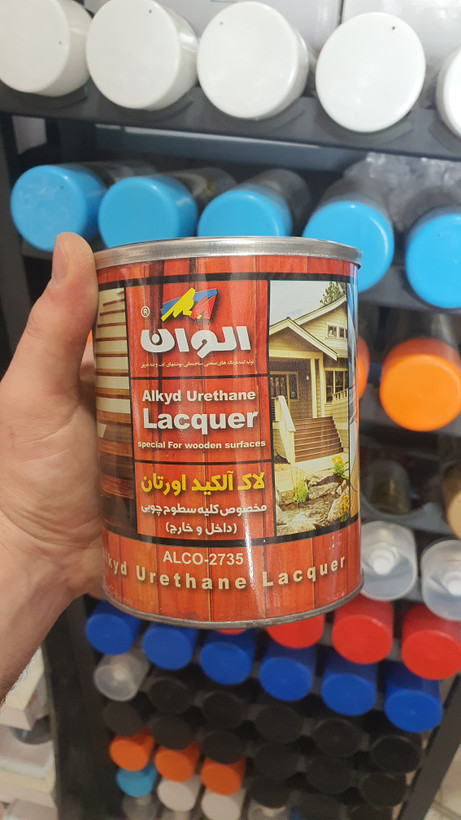 لاک آلکید اورتان مخصوص سطوح چوبی
